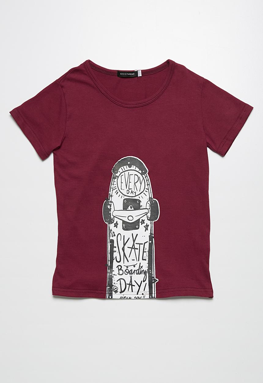 basicthread - Skate all day tee