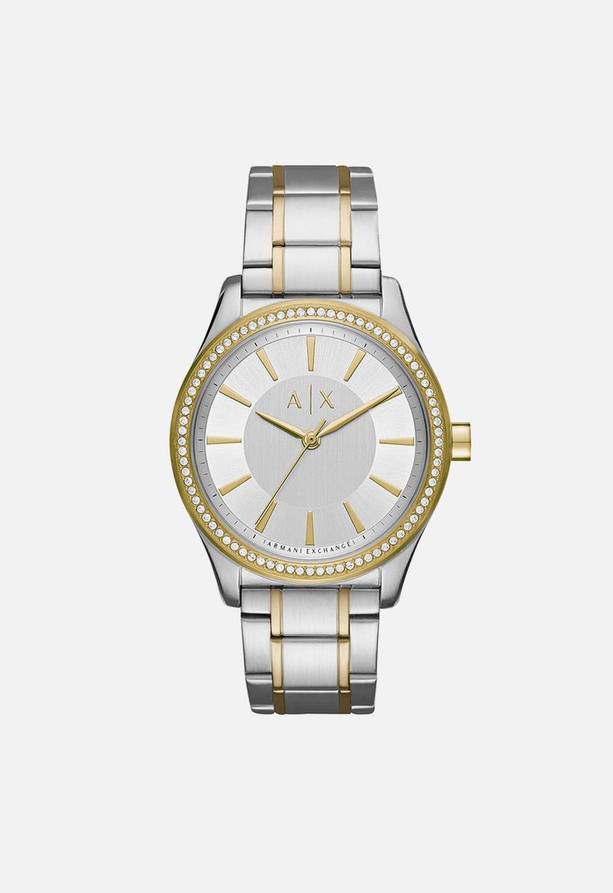 Armani Exchange - Nicolette-AX5446- 2-tone silver/gold