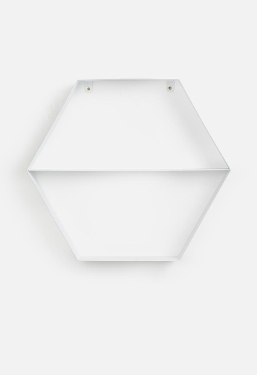 Sixth Floor - Metal hexagon shelf