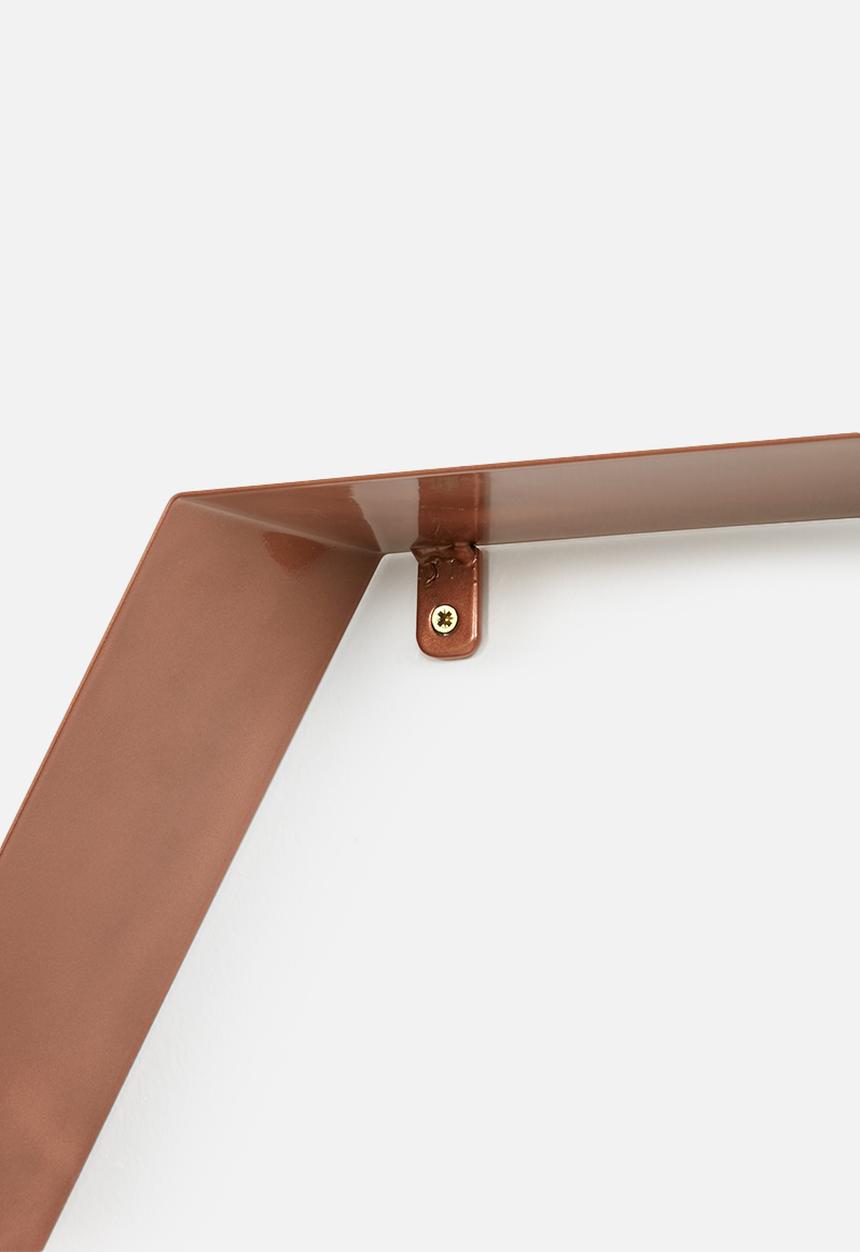Sixth Floor - Metal hexagon shelf