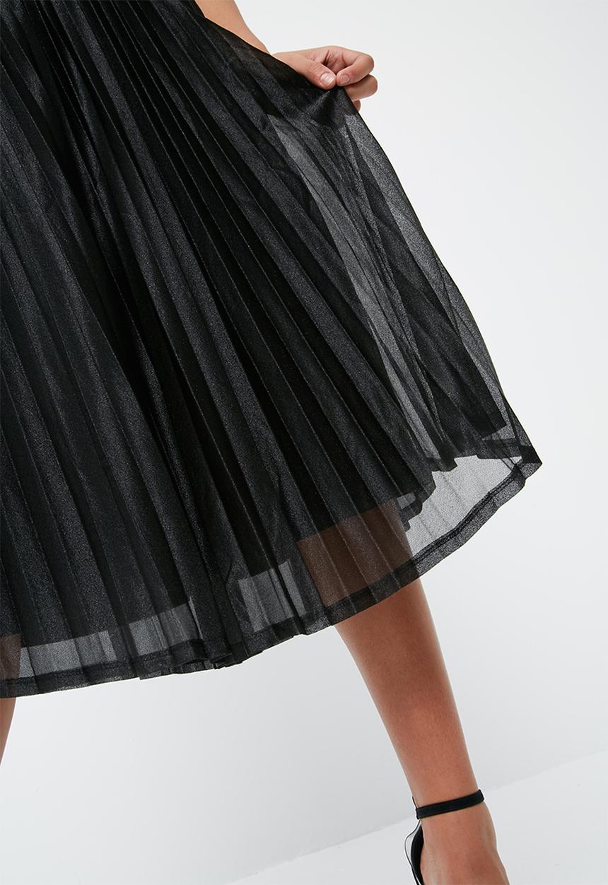 Vero Moda - Glitzy pleated skirt