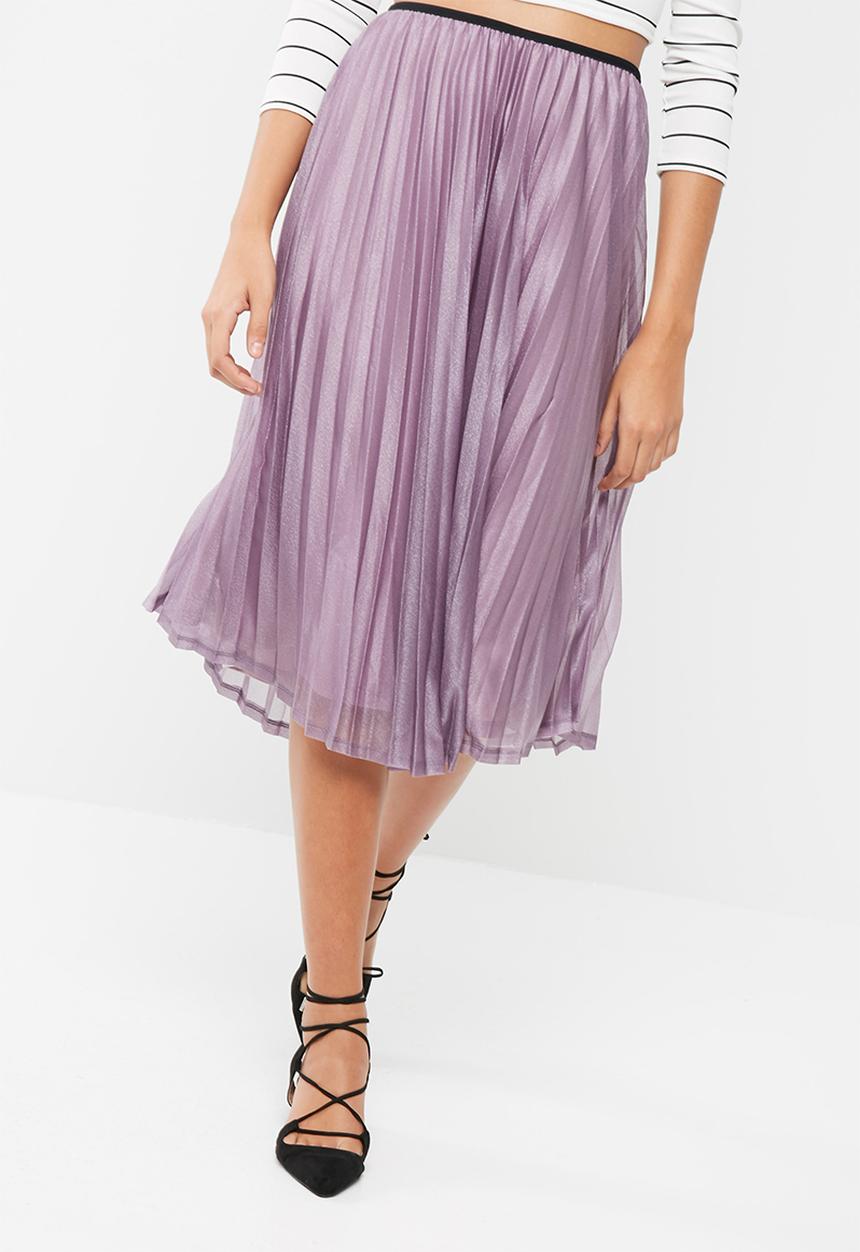 Vero Moda - Glitzy pleated skirt