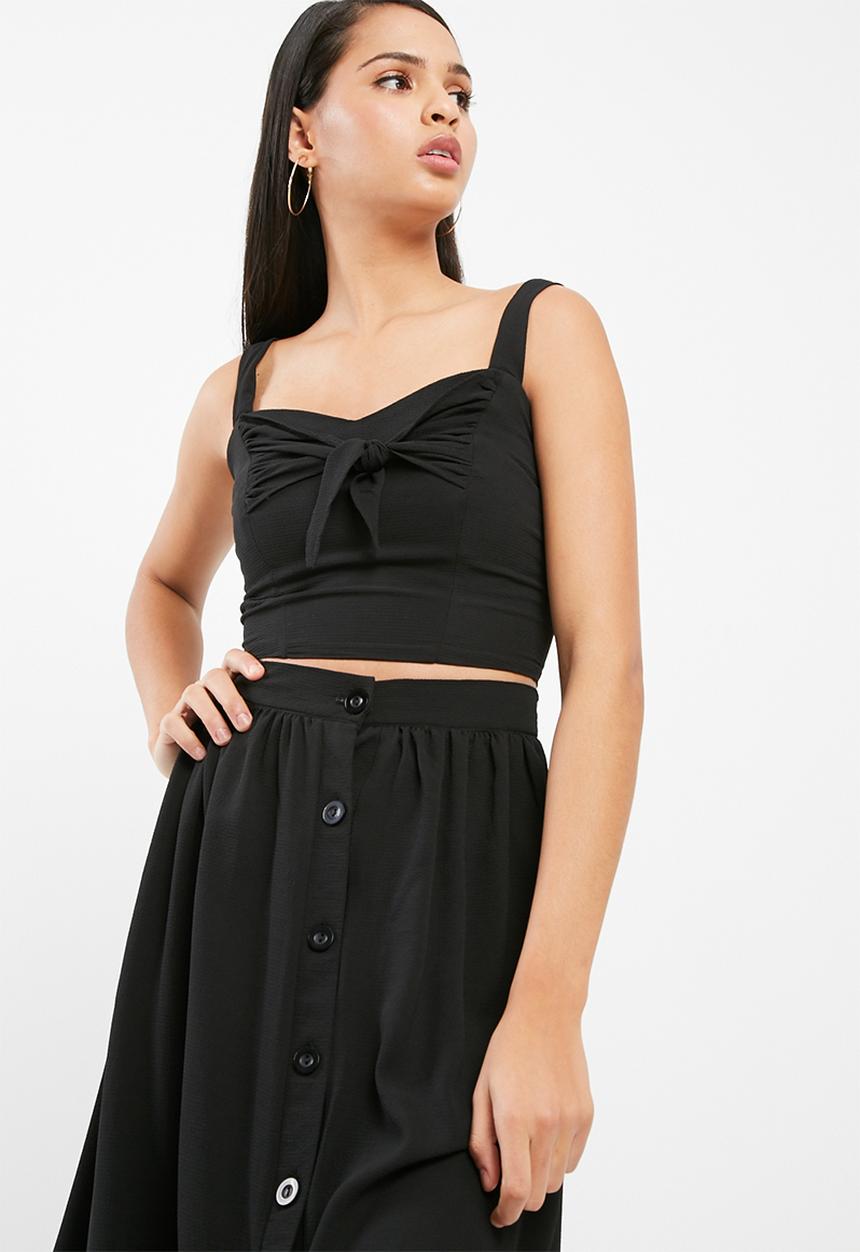 dailyfriday - Knotted front cami top