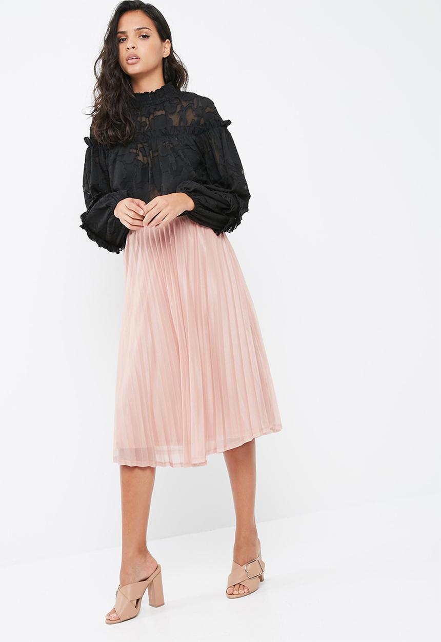 Vero Moda - Glitzy pleated skirt