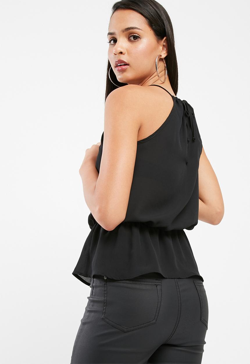 dailyfriday - Peplum keyhole cami