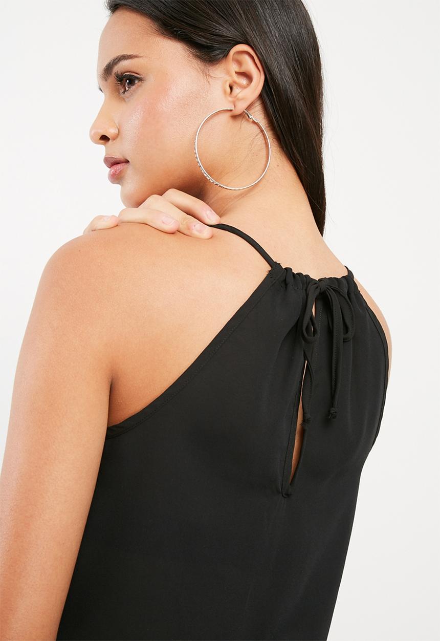 dailyfriday - Peplum keyhole cami