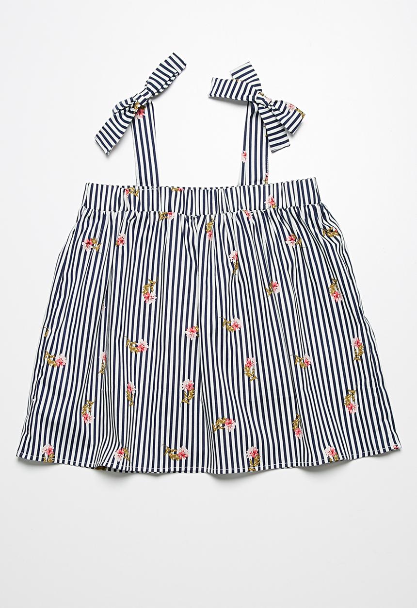 dailyfriday - Tie detail tunic top
