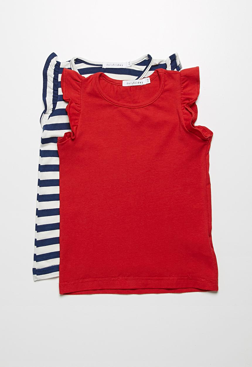 dailyfriday - 2-Pack frill vest