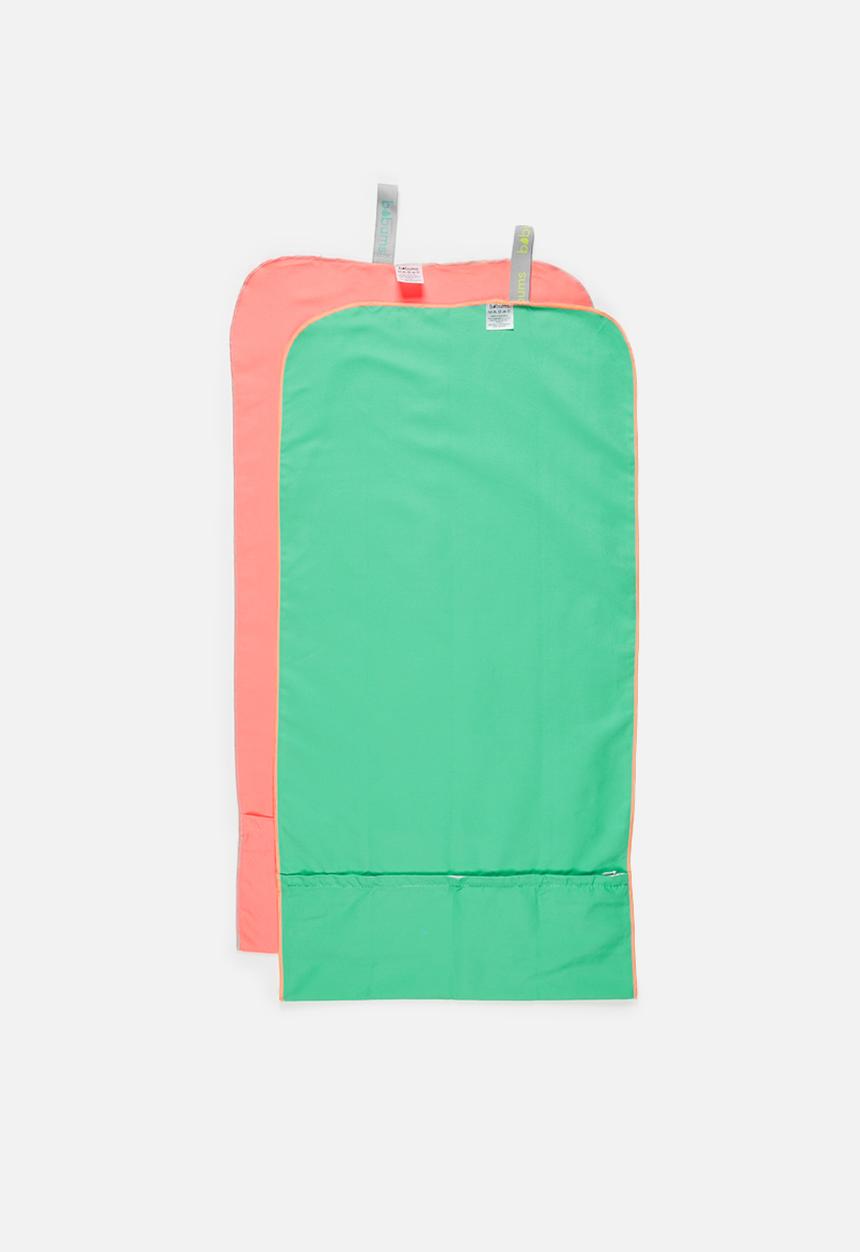 Bobums - Gym towel set of 2 - seafoam/coral