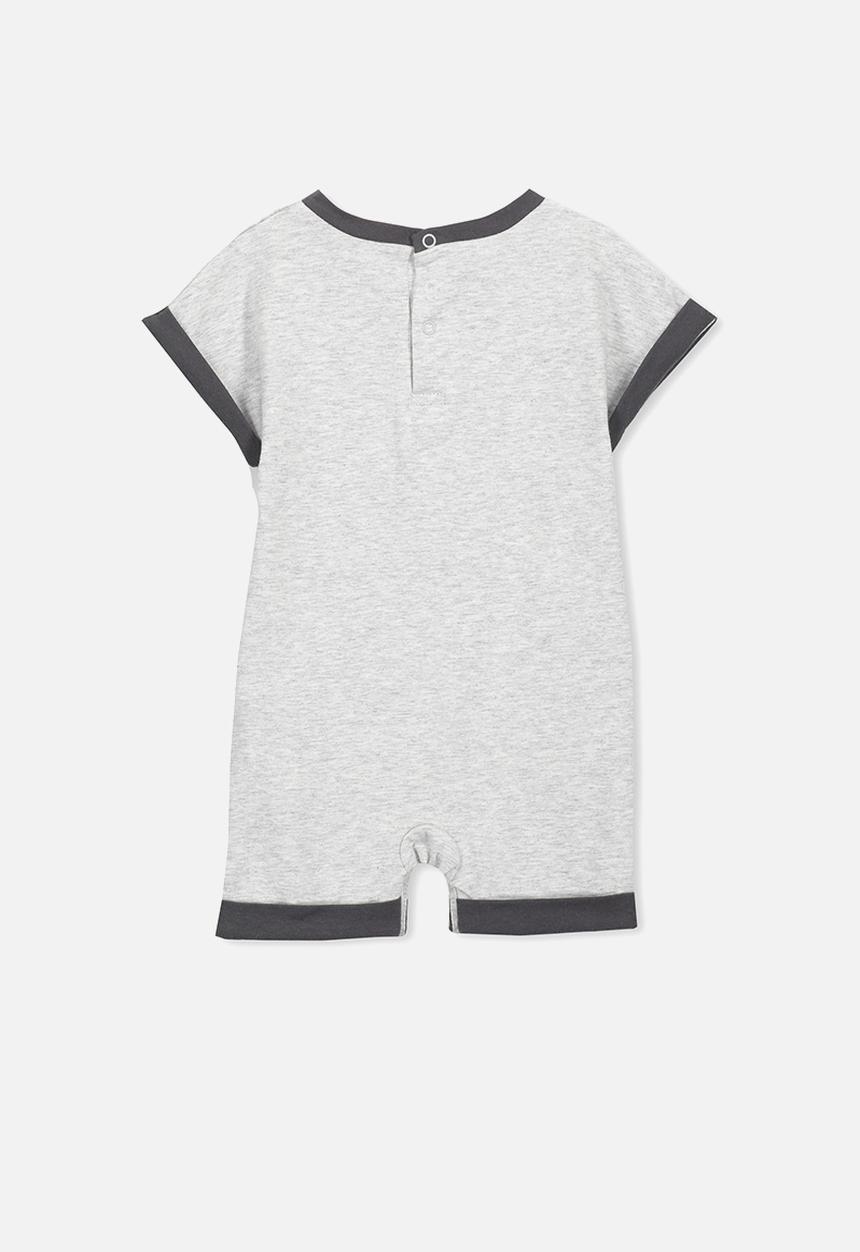 Cotton On - Baby mini short sleeve snap romper