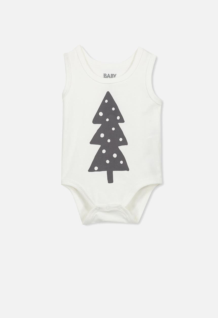 Cotton On - Baby mini relaxed singlet bubbysuit