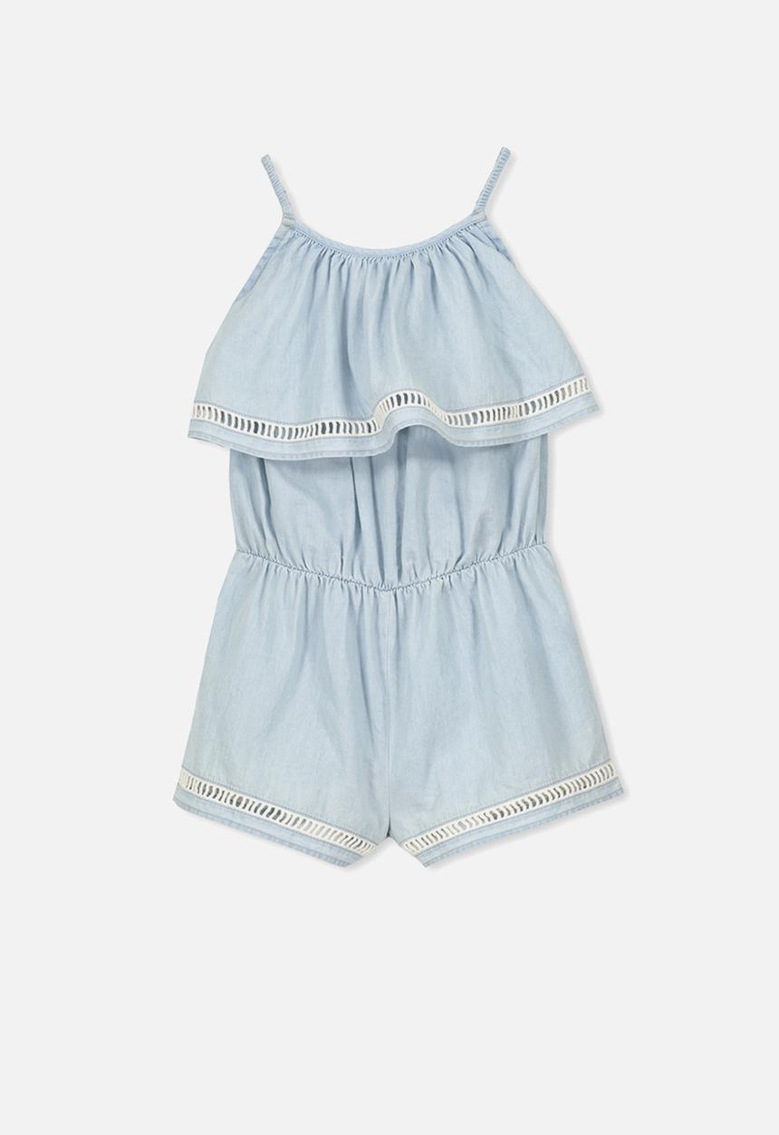 Cotton On - Kids maya short jumpsuit