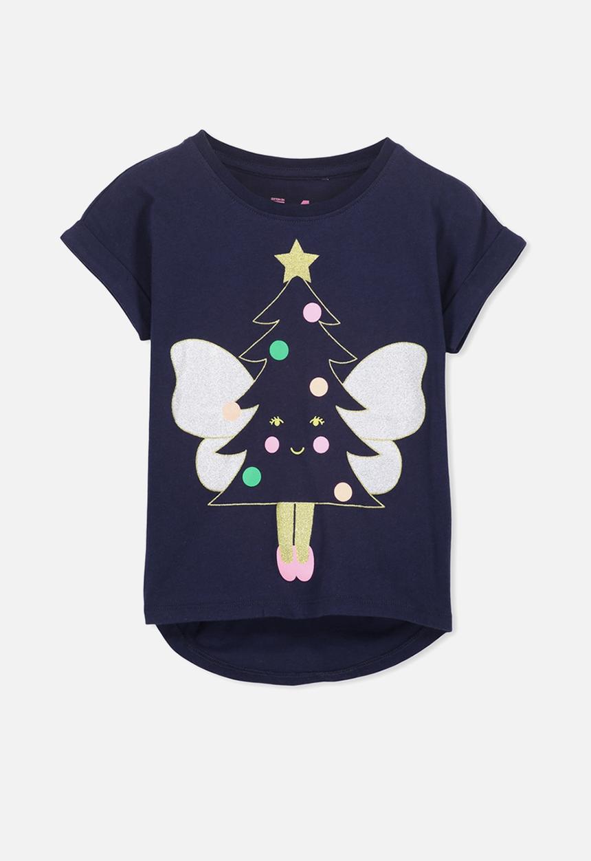 Cotton On - Kids penelope short sleeve roll up tee