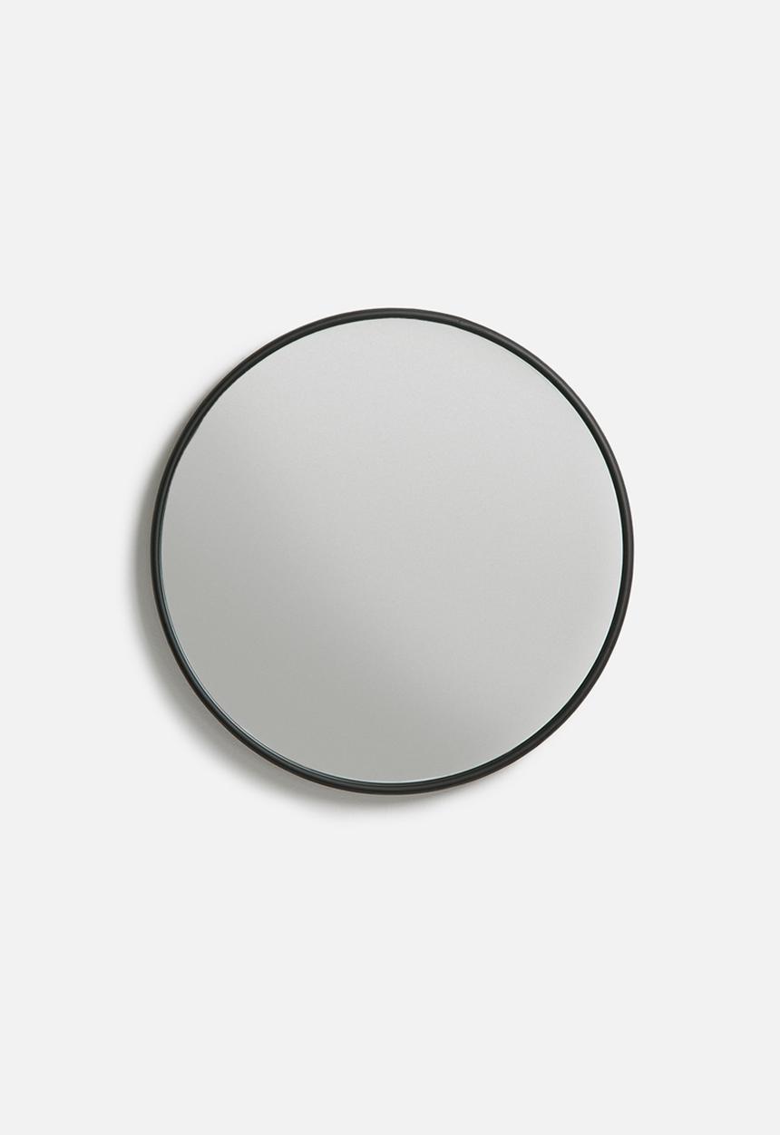 Sixth Floor - Iron round mirror - small 35cm dia
