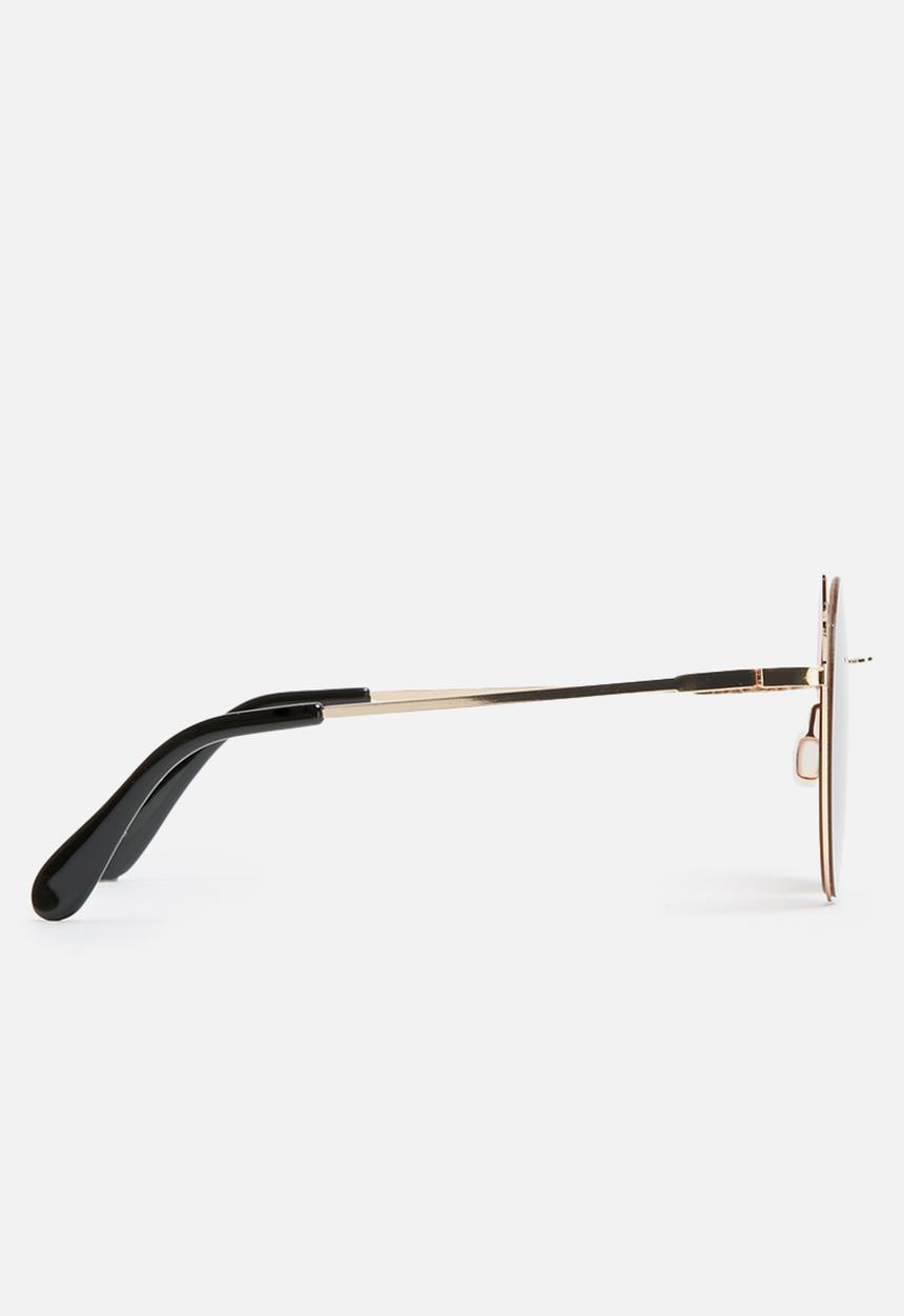dailyfriday - Aviator metallic mirrored sunglasses