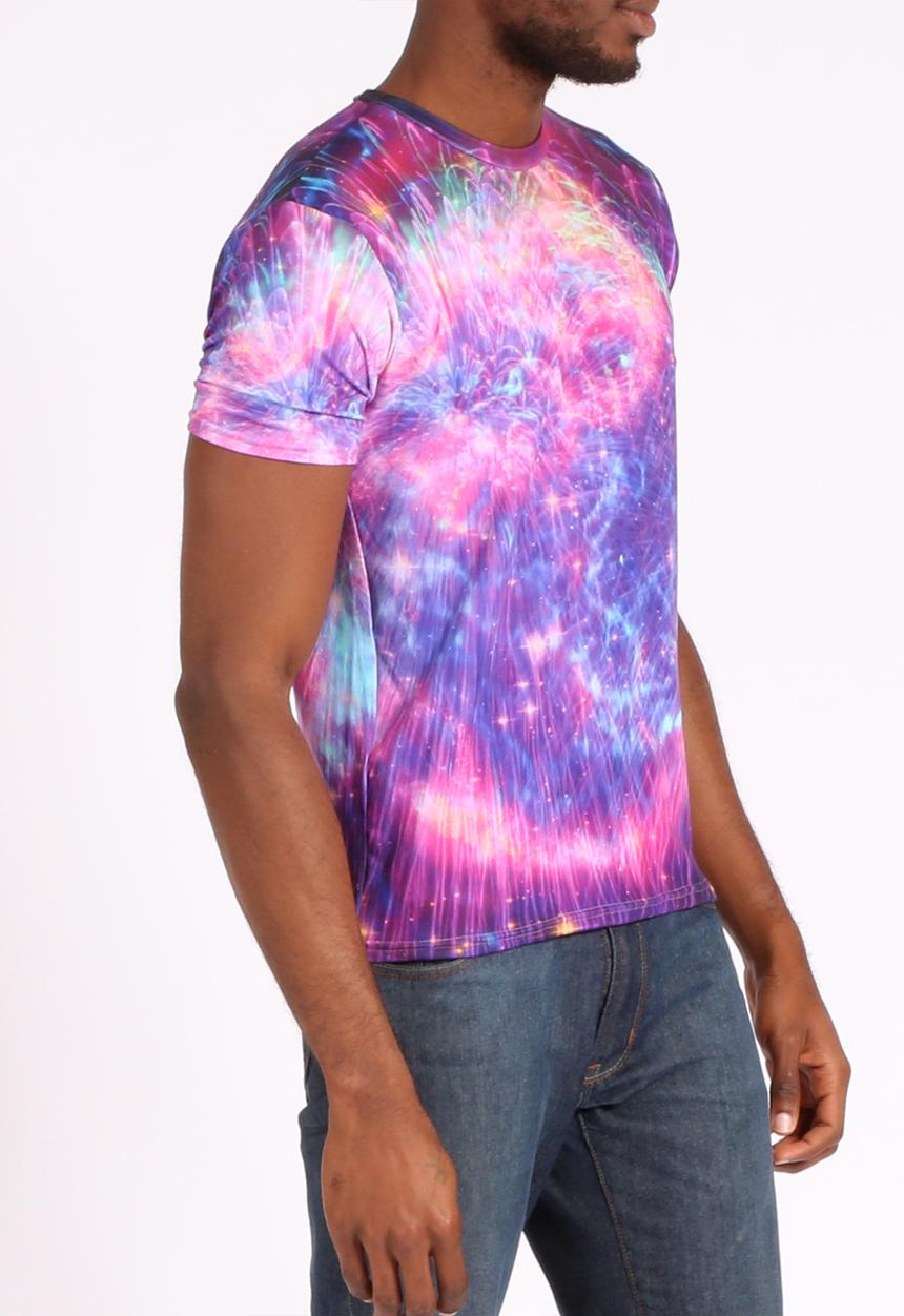 Mr Gugu & Ms Go - Unisex Fireworks T-Shirt – Multi