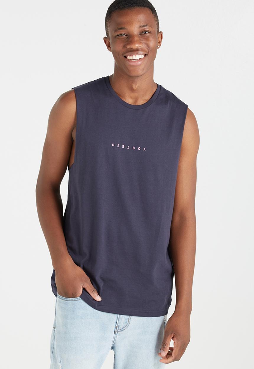 Cotton On - T bar muscle vest