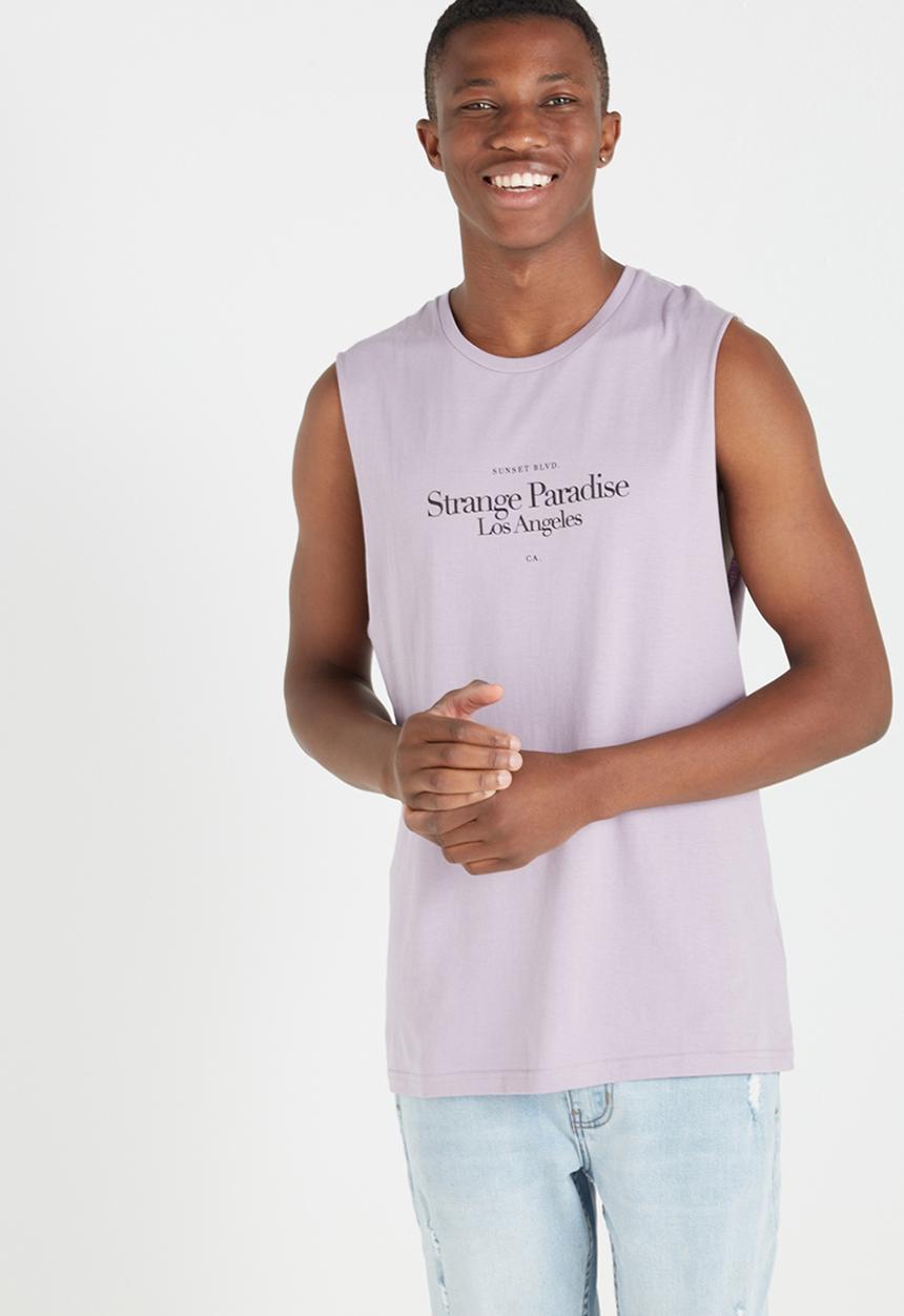 Cotton On - T bar muscle vest