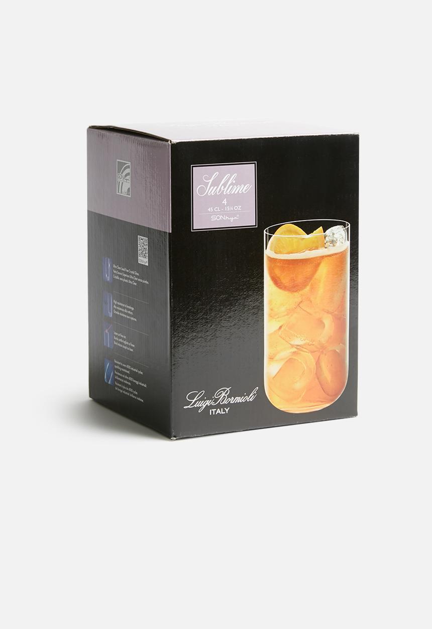 Luigi Bormioli - Sublime drinking glass set of 4