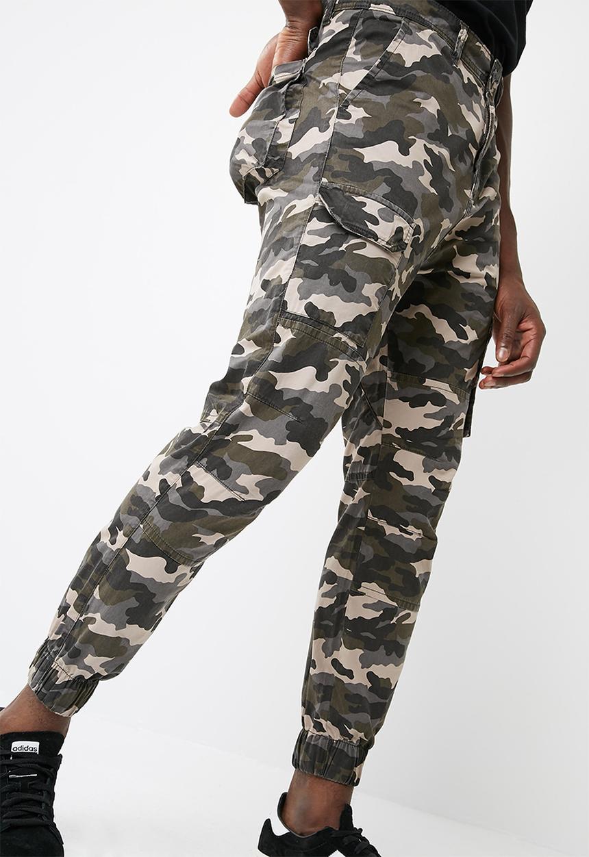 basicthread - Slim cuffed utility jogger