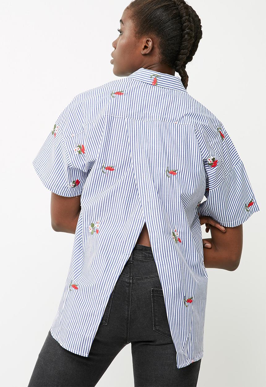 dailyfriday - Drop back short sleeve shirt