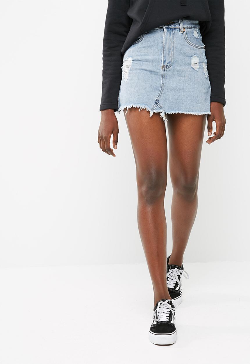 Cotton On - The re-made mini denim skirt