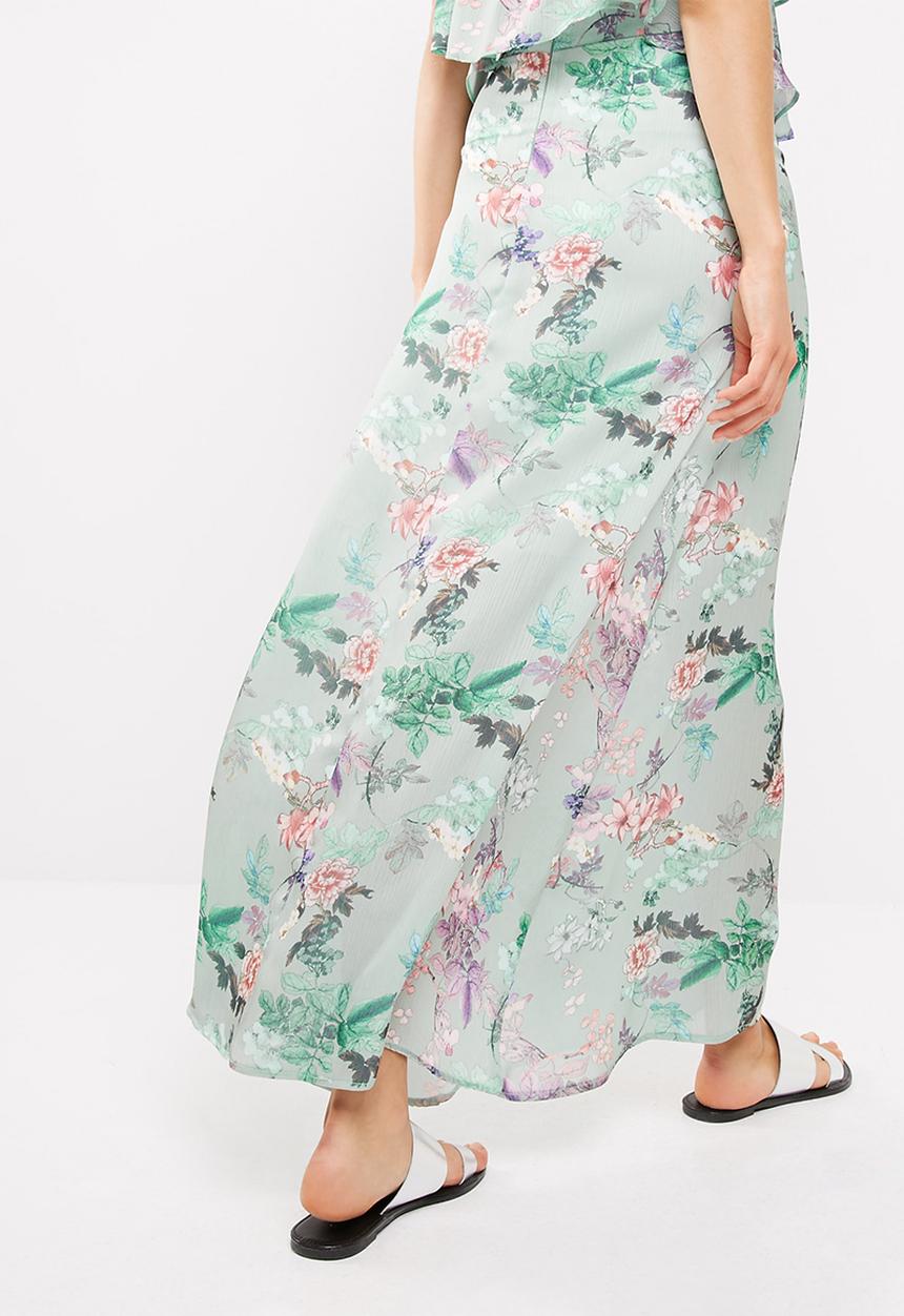 dailyfriday - Floral print maxi skirt