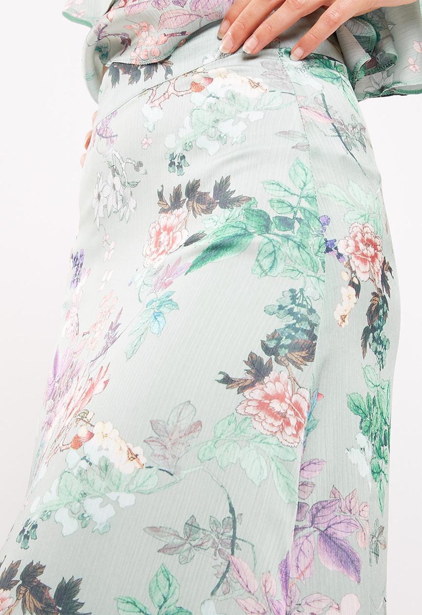 dailyfriday - Floral print maxi skirt