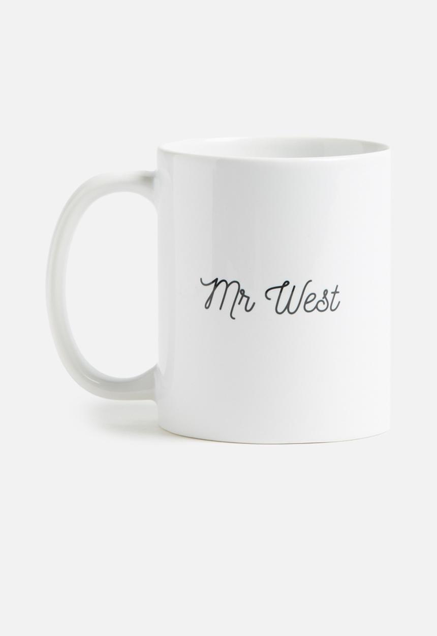 Sixth Floor - Mr & Mrs West mug set