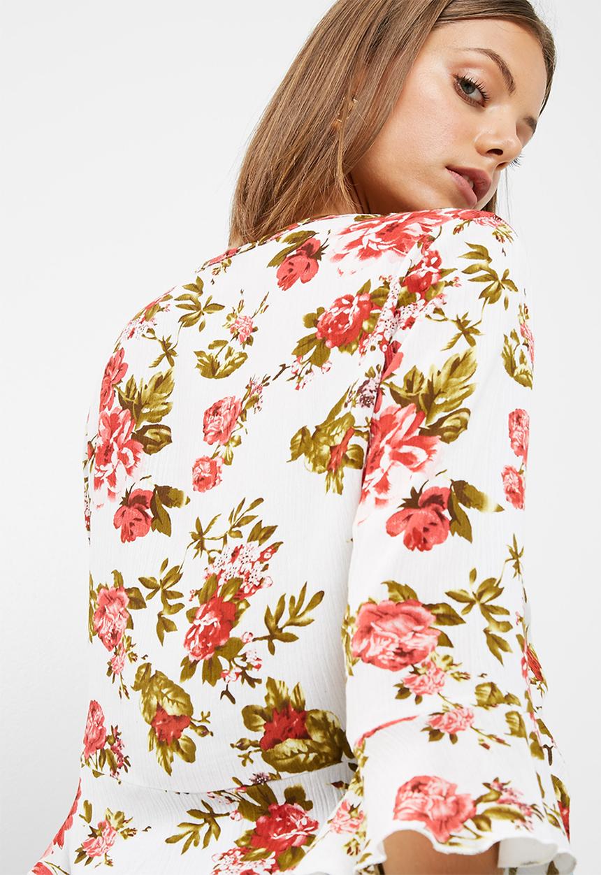 dailyfriday - Ruched front blouse
