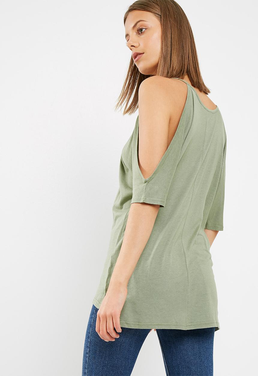 New Look - Cold shoulder tee
