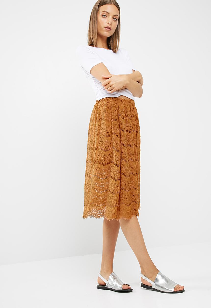 New Look - Lace midi skirt