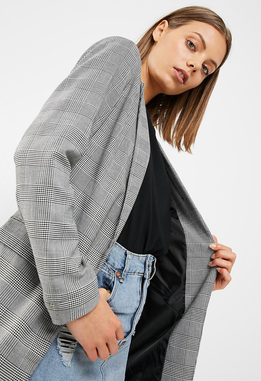 New Look - Check girlfriend blazer