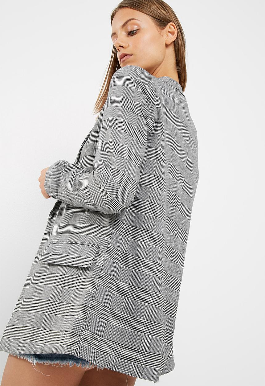 New Look - Check girlfriend blazer
