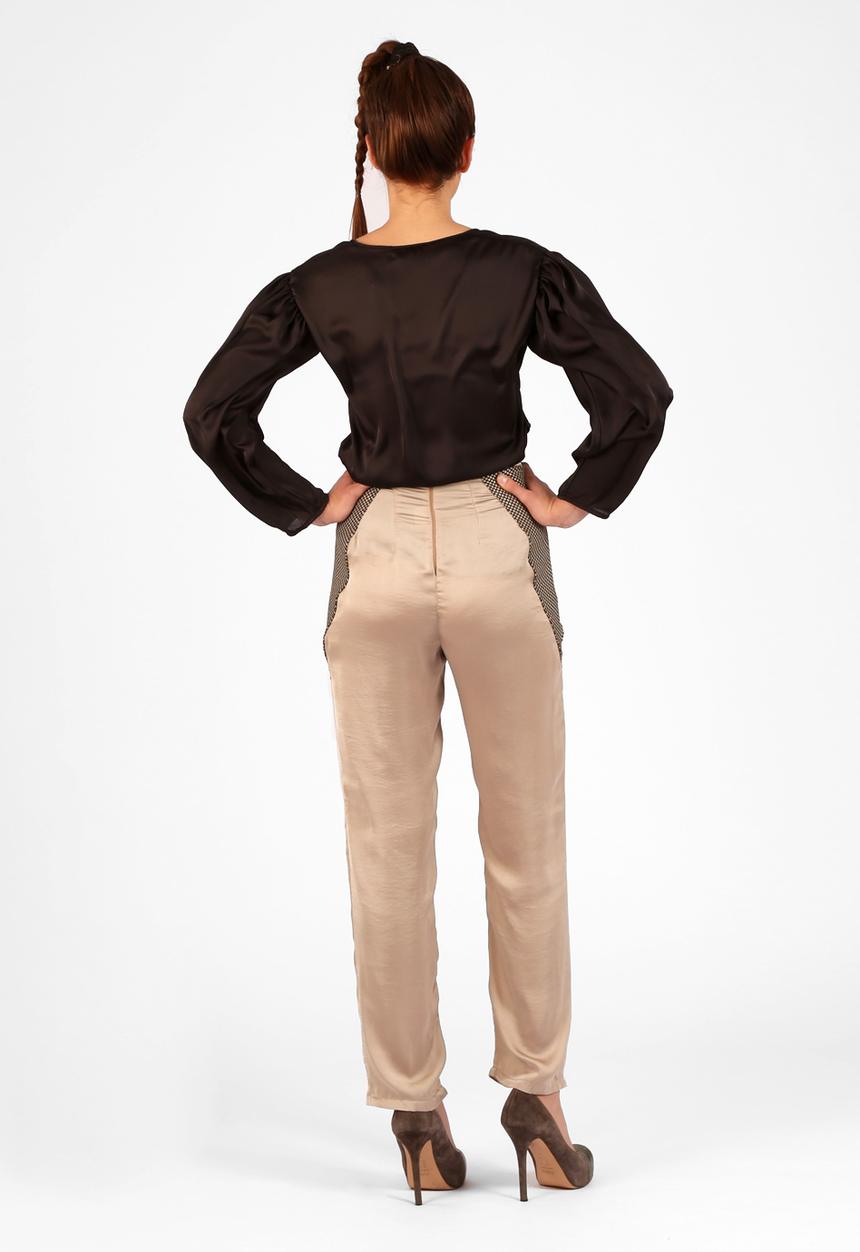 Lyla & Kath Fashion - Satin Top – Black