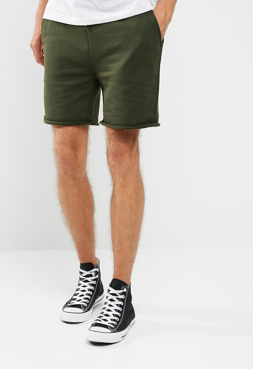 basicthread - Raw edge sweatshort