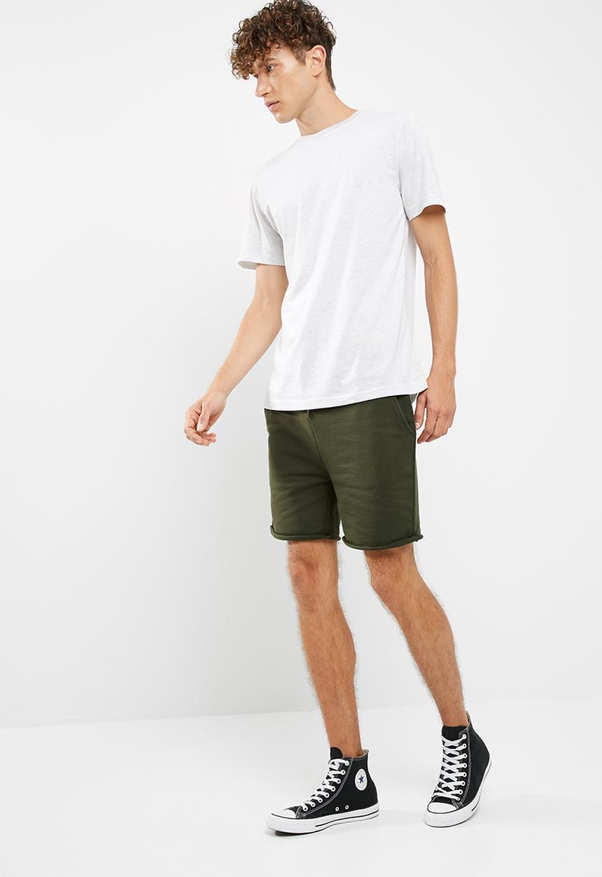 basicthread - Raw edge sweatshort