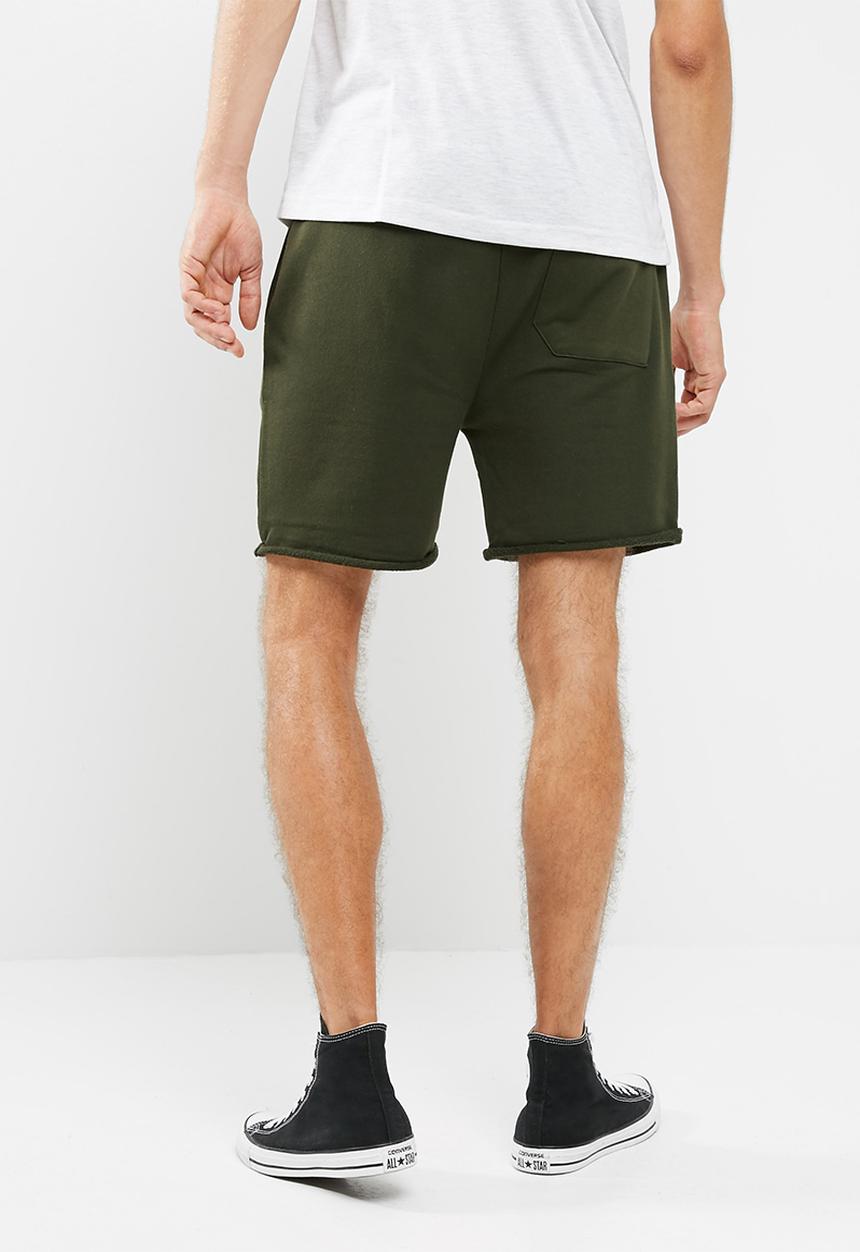basicthread - Raw edge sweatshort