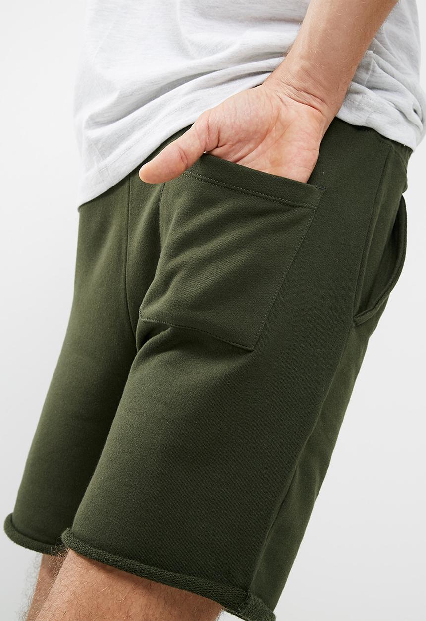 basicthread - Raw edge sweatshort