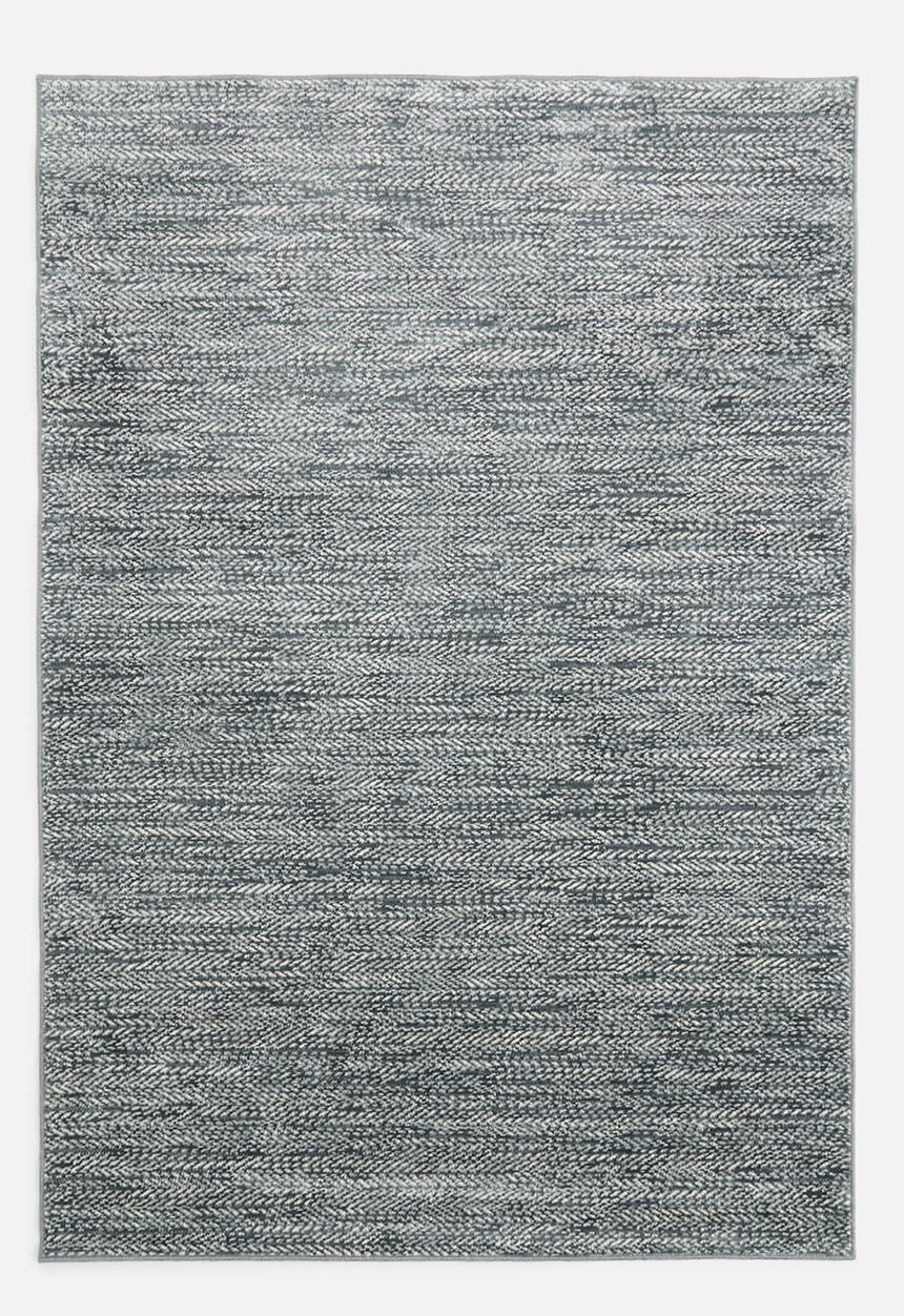Sixth Floor - Batik rug - dark grey/white flecked