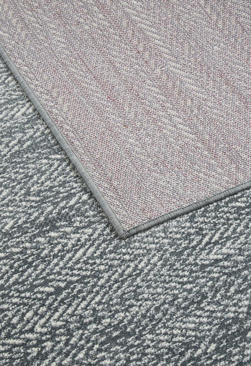 Sixth Floor - Batik rug - dark grey/white flecked