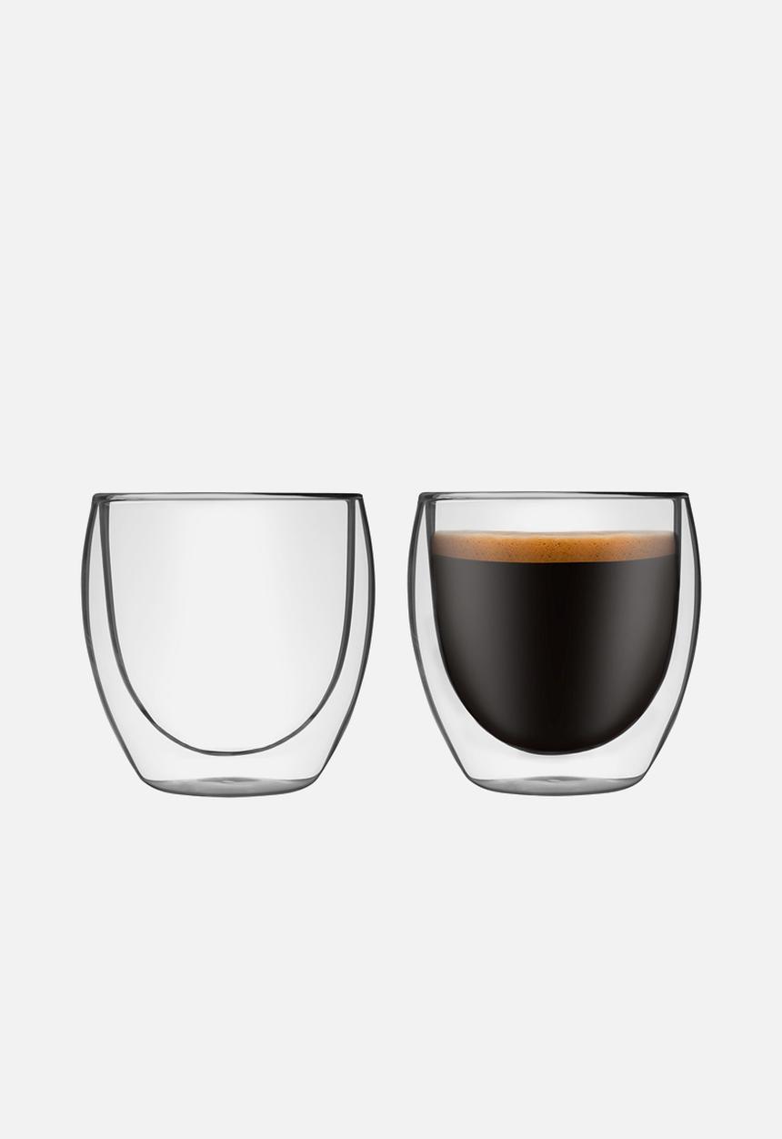 Humble & Mash - Double walled cappucino glasses