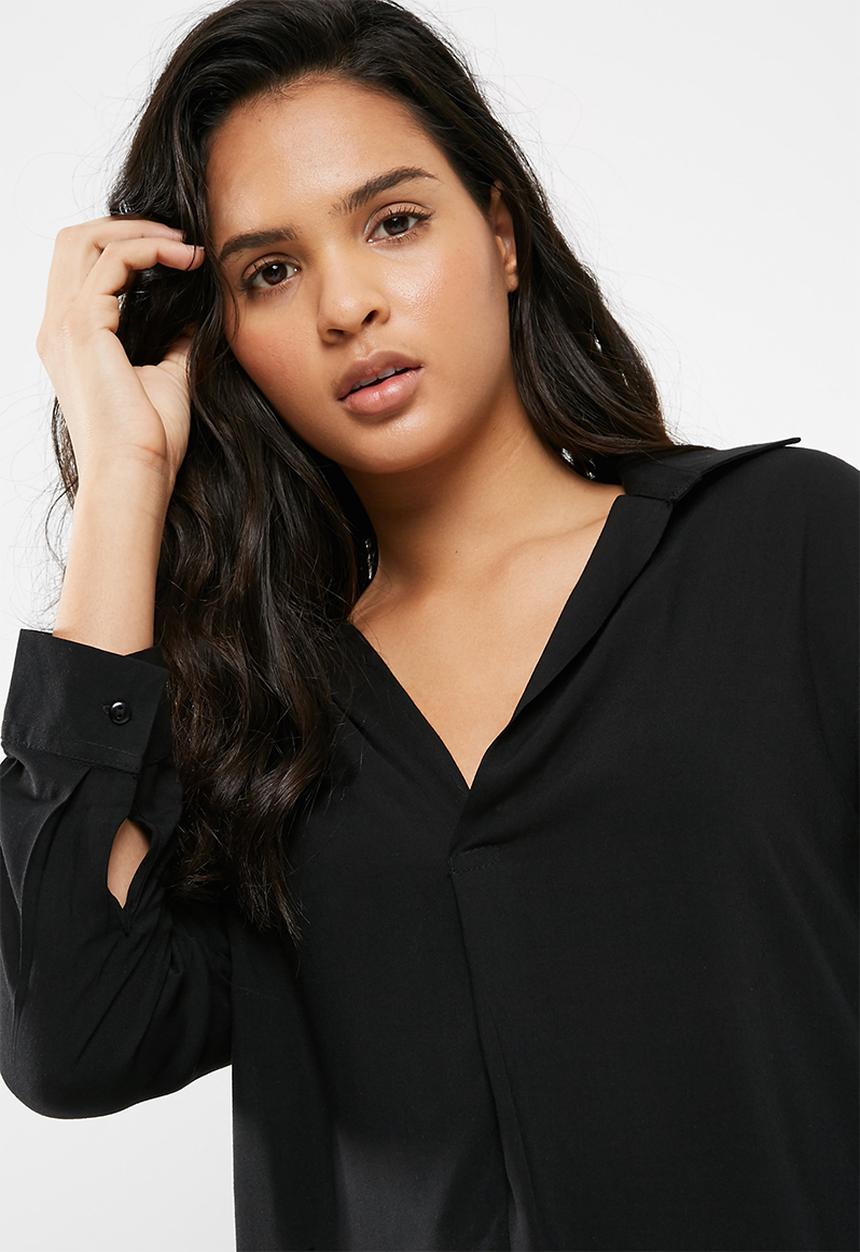dailyfriday - Soft 3/4 sleeve shirt