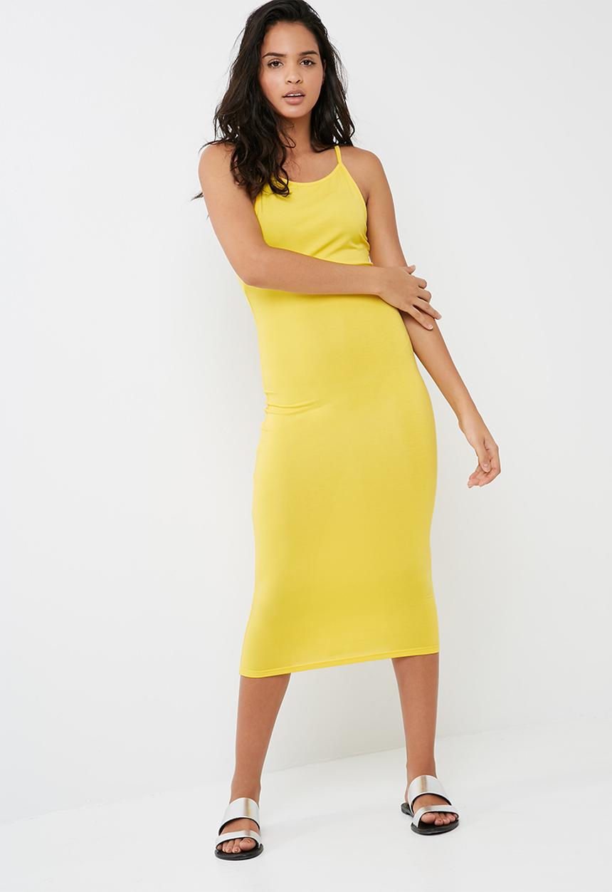 Missguided - Racer neck midi dress