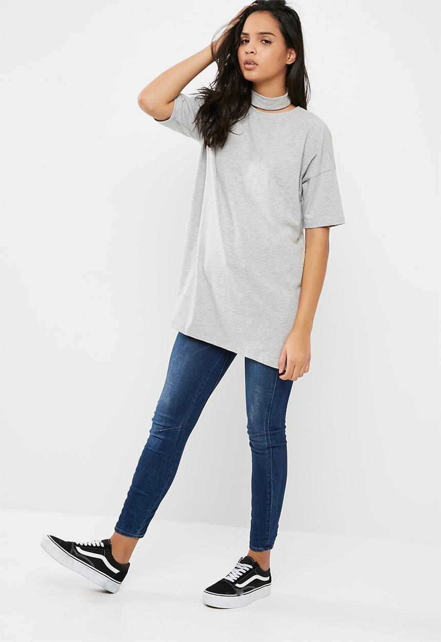 Vero Moda - Jelica side choker tee