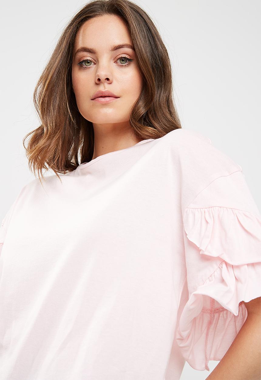 dailyfriday - Ruffle sleeve tee