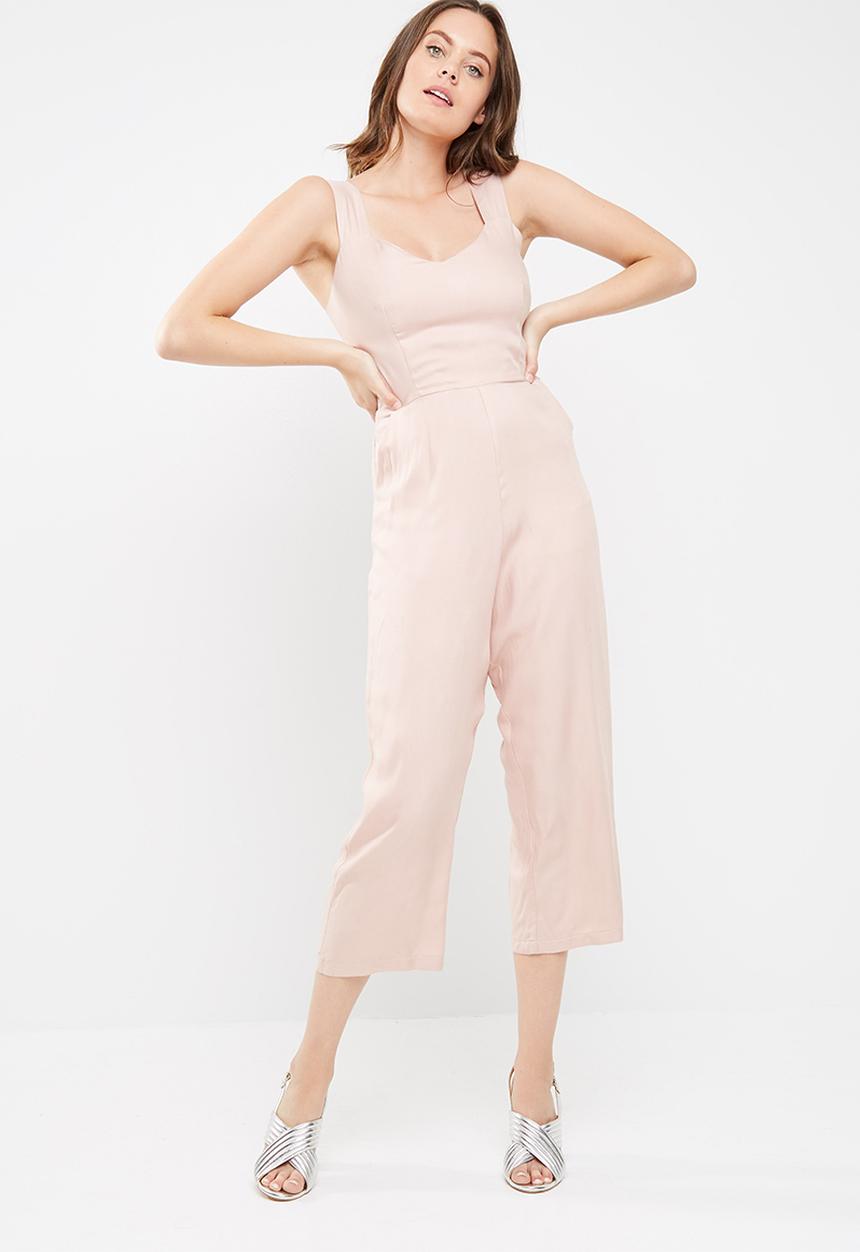 dailyfriday - Eyelet detail jumpsuit