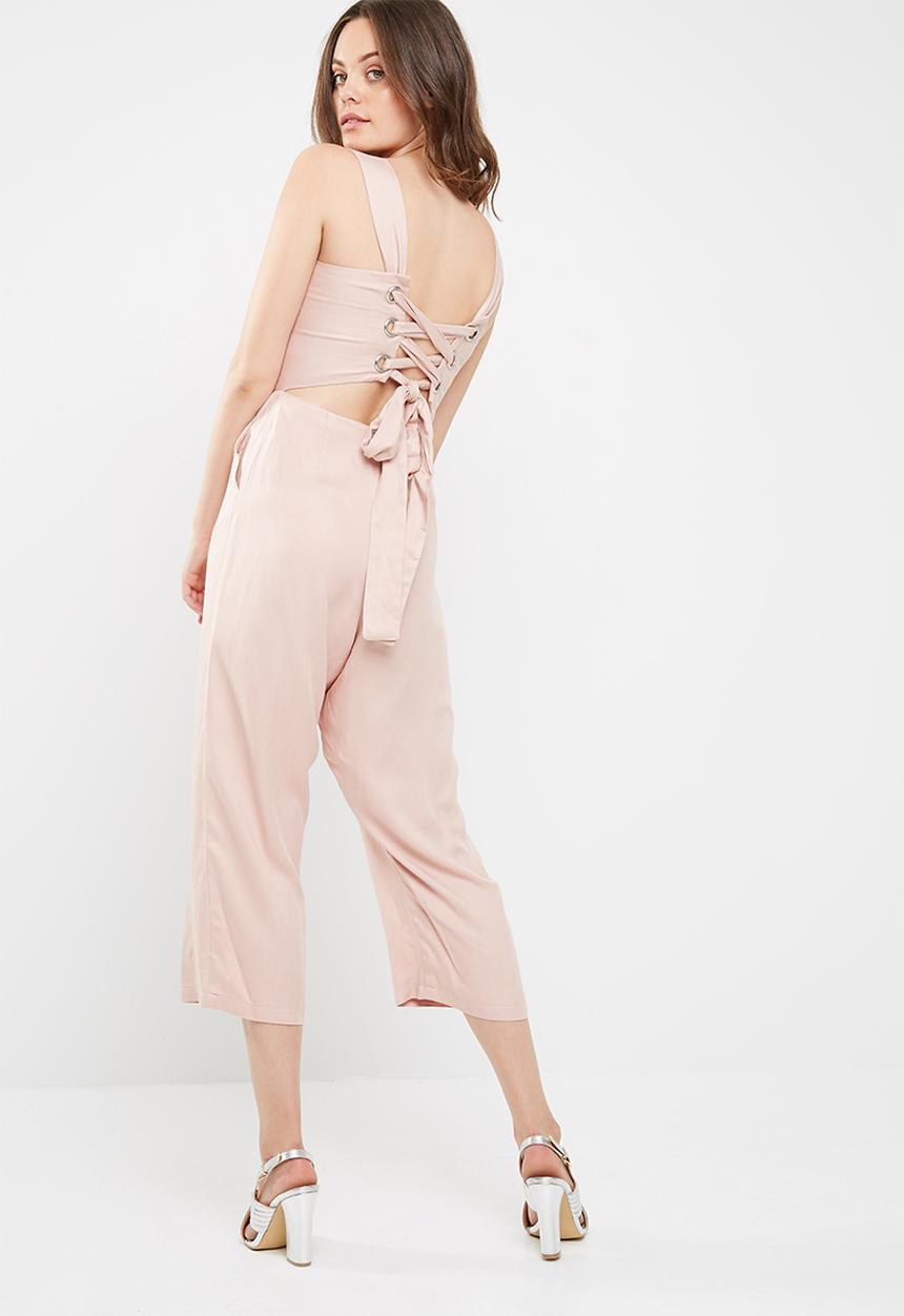 dailyfriday - Eyelet detail jumpsuit