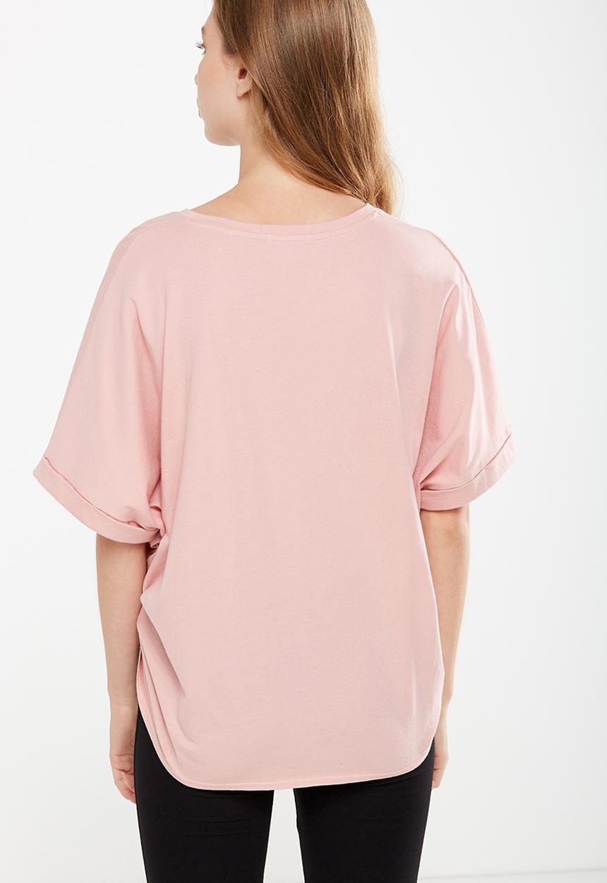 Cotton On - Tbar knot front graphic tee