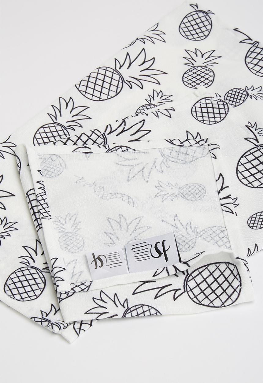 Sixth Floor - Pineapple napkin set of 2